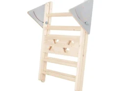 roba Kletterdreieck klappbar Holz Braun