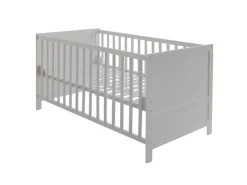 roba Kombi-Kinderbett 70 x 140 cm Holz Taupe umbaubar