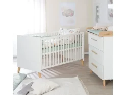roba Kombi-Kinderbett 70 x 140 cm Weiss