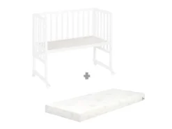 roba Stubenbett 3 in 1, Holz, weiss lackiert
