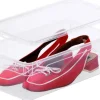 Rotho Aufbewahrungsbox Lady Shoe Transparent, 4 tlg.