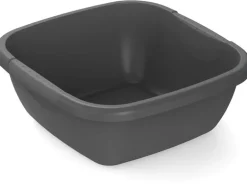 Rotho Becken Daily eckig, 8 l, Schwarz
