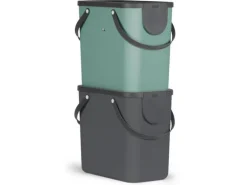 Rotho Recyclingbehälter Albula 25 l, Anthrazit