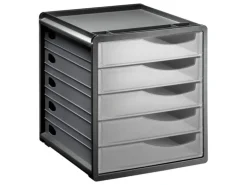 Rotho Schubladenbox Spacebox 5 Grau