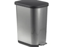 Rotho Treteimer Treteimer 35 l Orbe 35 l, Silber