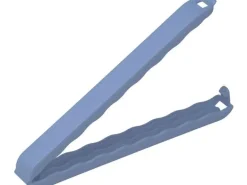 Rotho Verschlussclip XXL Onda 2 Stück, Hellblau