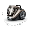 Rowenta Bodenstaubsauger Compact Power XXL Animal Schwarz