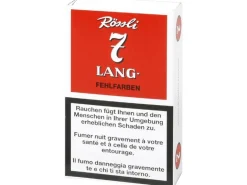 Rössli Zigarren 7 Lang Fehlfarben Pack à 10 Stück