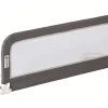Safety 1st Bettgitter tragbar Transparent/Anthrazit 37 x 43 cm