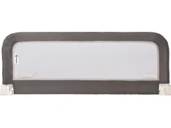 Safety 1st Bettgitter tragbar Transparent/Anthrazit 37 x 43 cm