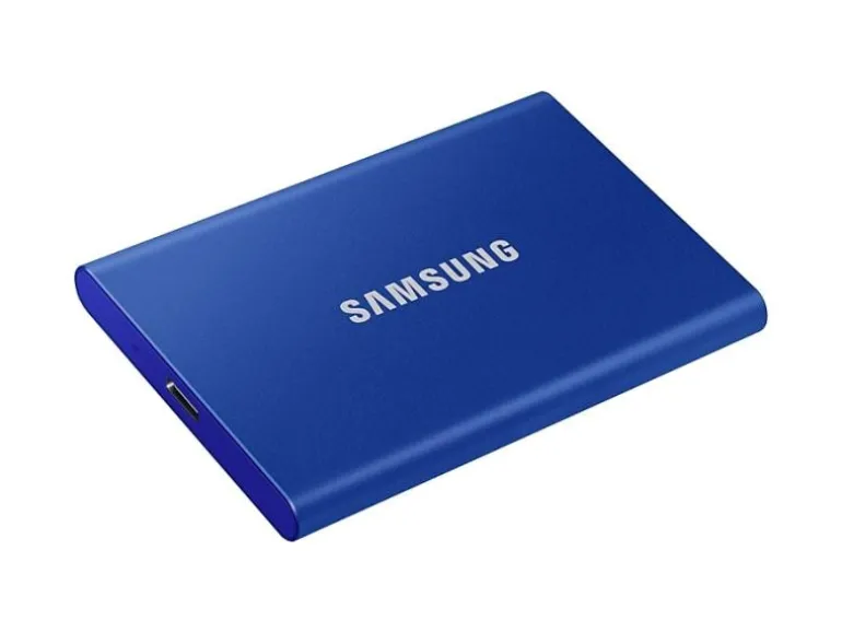 Samsung Externe SSD Portable T7 Non-Touch, 2000 GB, Indigo