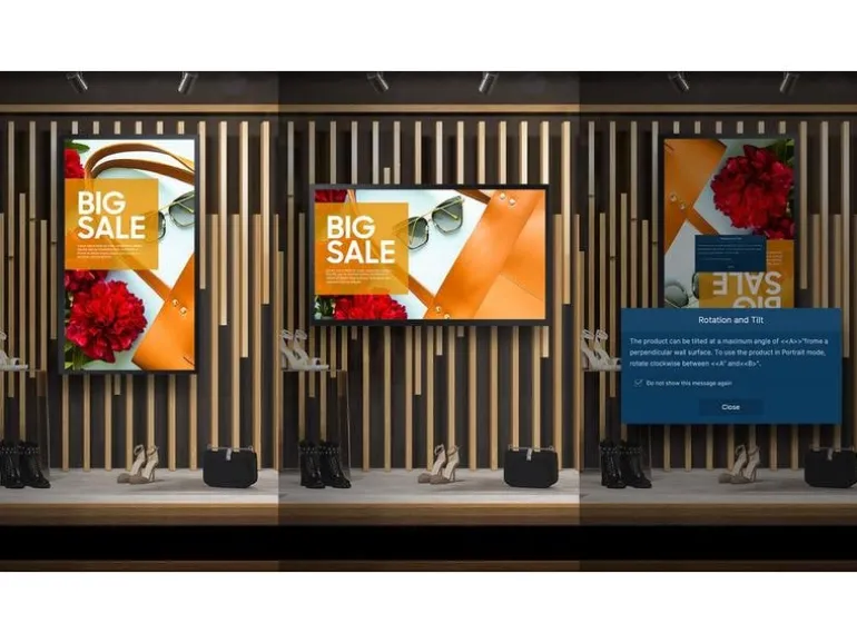Samsung Touch Display QM55B-T Kapazitiv 55 "