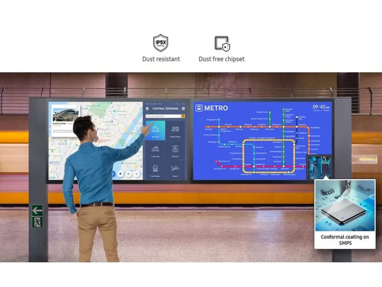 Samsung Touch Display QM55B-T Kapazitiv 55 "