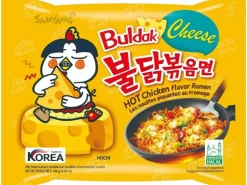 Samyang Buldak Hot Chicken Ramen Cheese 5 x 140 g