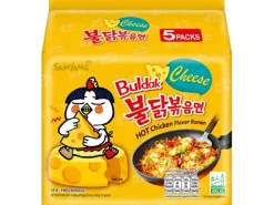 Samyang Buldak Hot Chicken Ramen Cheese 5 x 140 g