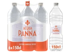 San Pellegrino Acqua Panna Wasser ohne Kohlensäure 6 x 1,5 l