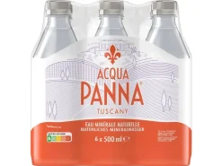 San Pellegrino Acqua Panna Wasser ohne Kohlensäure 6 x 0.5 l