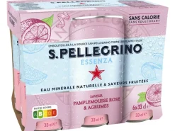 San Pellegrino Essenza Pink Grapefruit & Citrus Blend 6 x 0.33 l