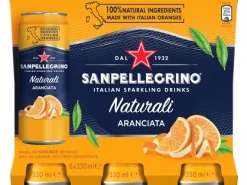 San Pellegrino Soft-Drinks Limonade Aranciata 6 x 0.33 l