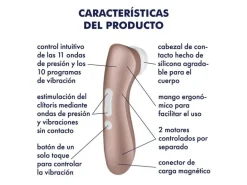 Satisfyer Vibrator Pro 2+ light rose gold