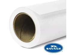 Savage Hintergrund Papier 1.35 x 11 m Super White