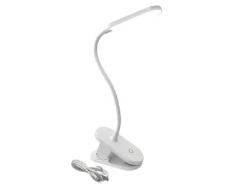 Schönenberger Akku Tisch- Clipleuchte USB/C