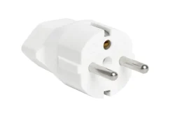 Schönenberger Reiseadapter CH – Schuko, Weiss