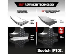 Scotch Aussenmontageband Extreme, 19 mm x 1.5 m, 1 Rolle, Schwarz