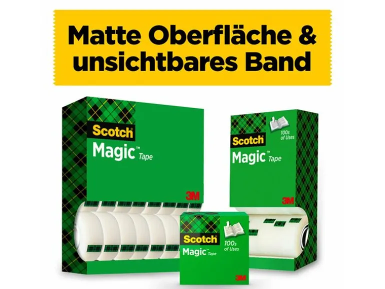 Scotch Klebeband 19 mm x 33 m, 6 Rollen