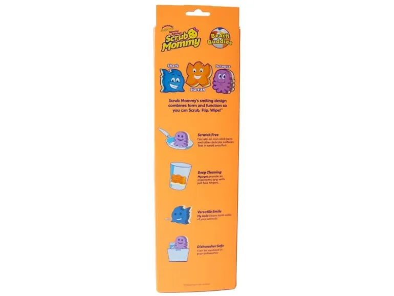 Scrub Daddy Schwamm Sommeredition, 3 Stück