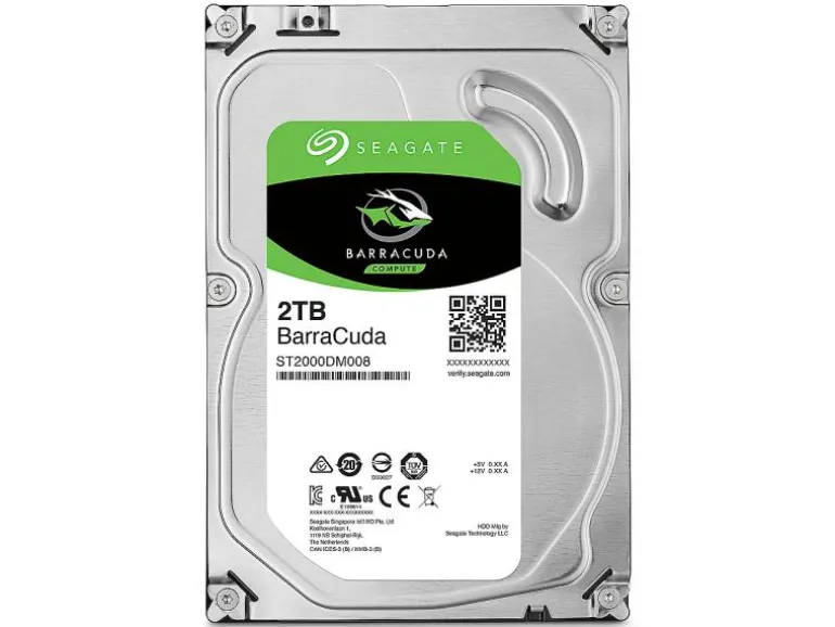 Seagate Harddisk BarraCuda 3.5" SATA 2 TB