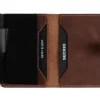 SECRID Portemonnaie Miniwallet Vintage Braun