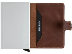 SECRID Portemonnaie Miniwallet Vintage Braun