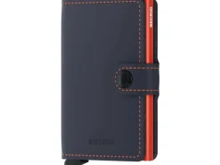 SECRID Portemonnaie Miniwallet Matte Nightblue Orange