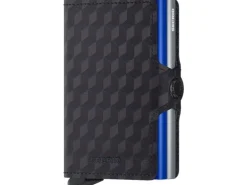SECRID Portemonnaie Twinwallet Optical Titanium Blue