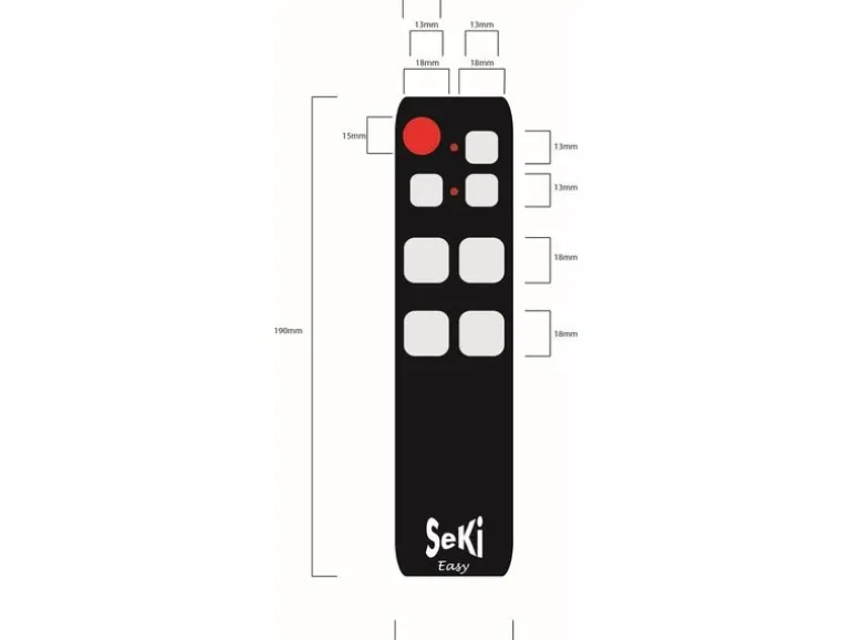 Seki Universal-Fernbedienung Easy Schwarz