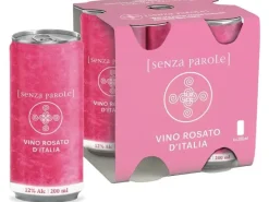 Senza Parole Vino Rosato d'Italia 4 x 20 cl