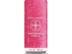 Senza Parole Vino Rosato d'Italia 4 x 20 cl
