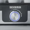 Severin Eierkocher EK 3163, Schwarz/Silber