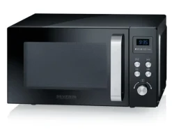 Severin Mikrowelle mit Grill MW 7752 Schwarz