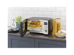 Severin Mikrowelle mit Grill MW7777 Silber