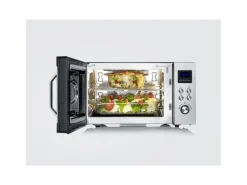 Severin Mikrowelle mit Grill MW7777 Silber
