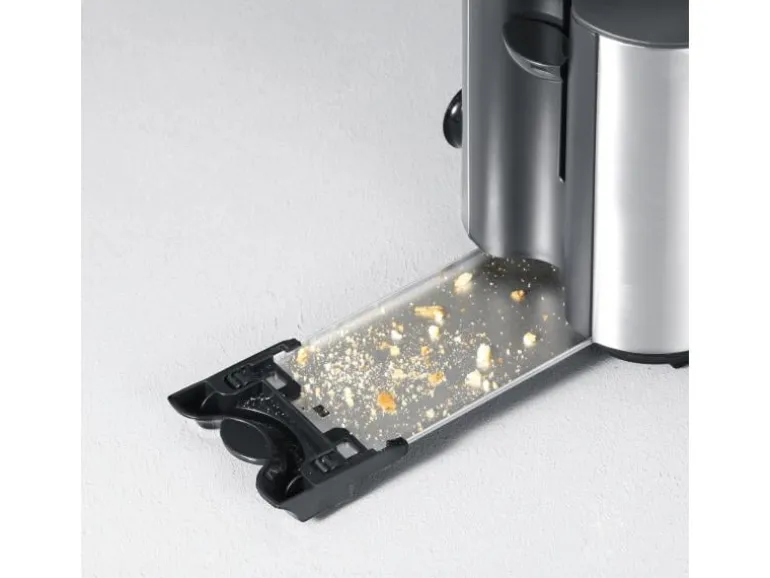 Severin Toaster Automatik-Langschlitz 2509 Schwarz/Silber