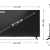 Sharp TV 32HF2265E 32", 1366 x 768 (WXGA), LCD