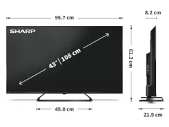 Sharp TV 43HP6265E 43