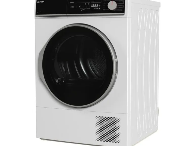 Sharp Wäschetrockner KD-NHA0S6GW1C 10 kg Weiss Rechts