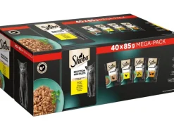Sheba Nassfutter Sélection in Sauce Geflügel Variation 40 x 85 g