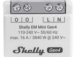 Shelly EM Mini Gen4 Energiemesser 16 A
