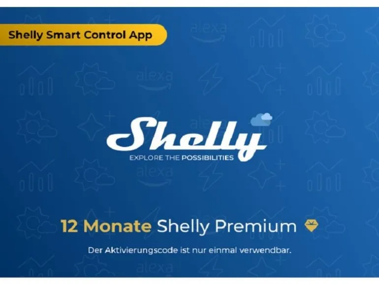 Shelly Geschenkkarte Premium 1 Jahr