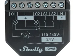 Shelly 2PM Gen4 WiFi-Switch Matter